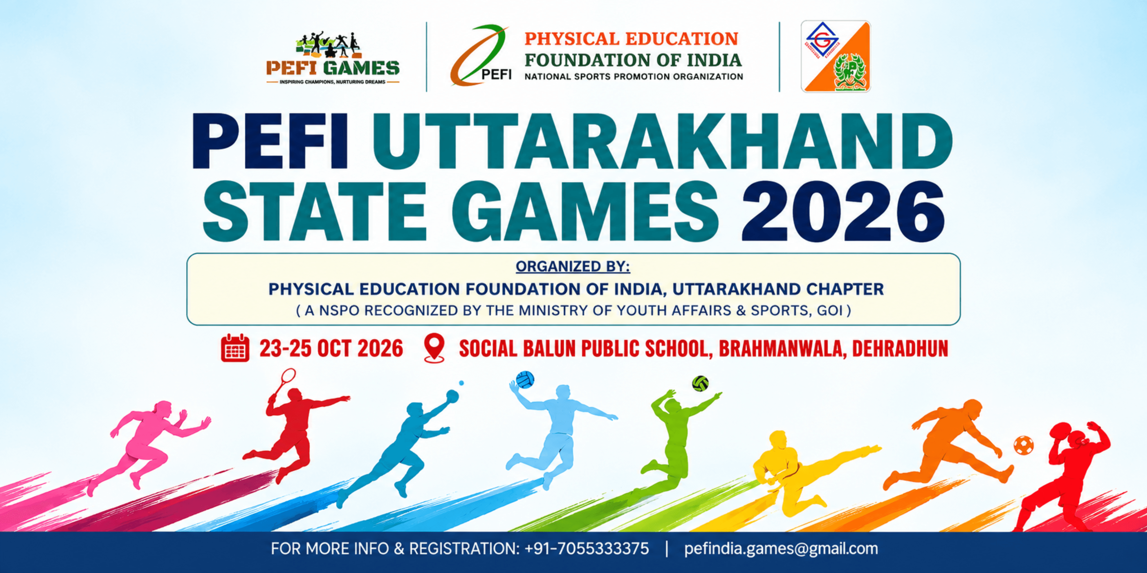 PEFI UTTARAKHAND STATE GAMES 2026
